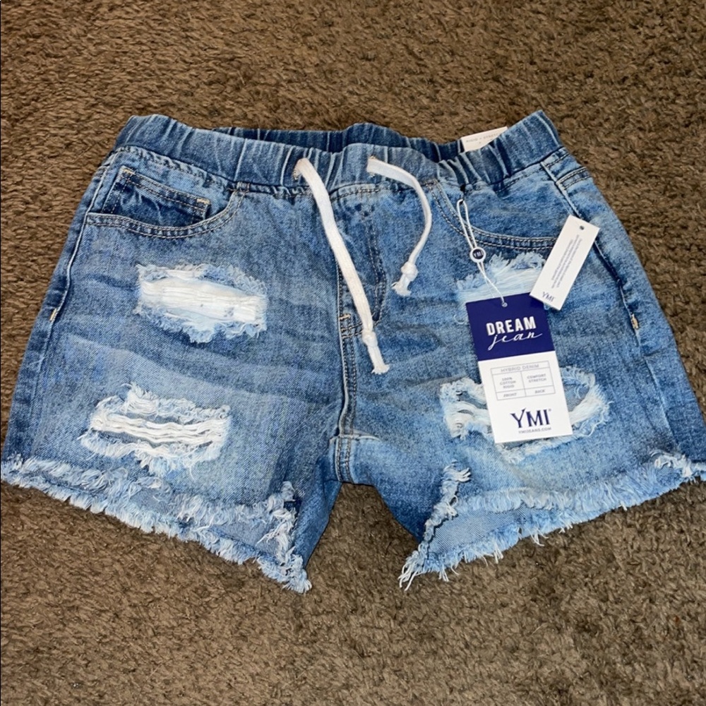 Denim shorts